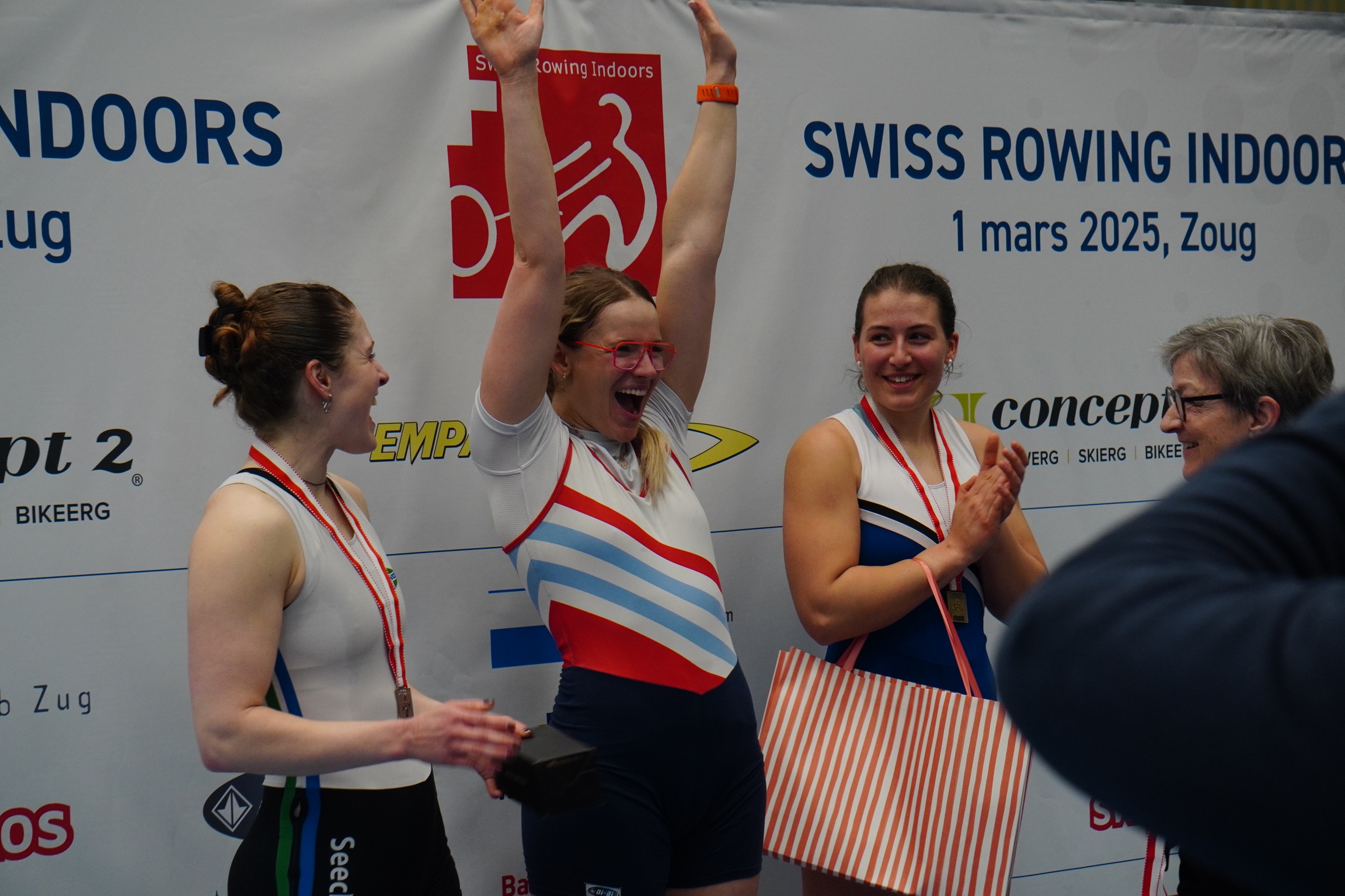 Featured image for “Swiss Rowing Indoors: Seeclub Luzern Athleten mit starken Leistungen”